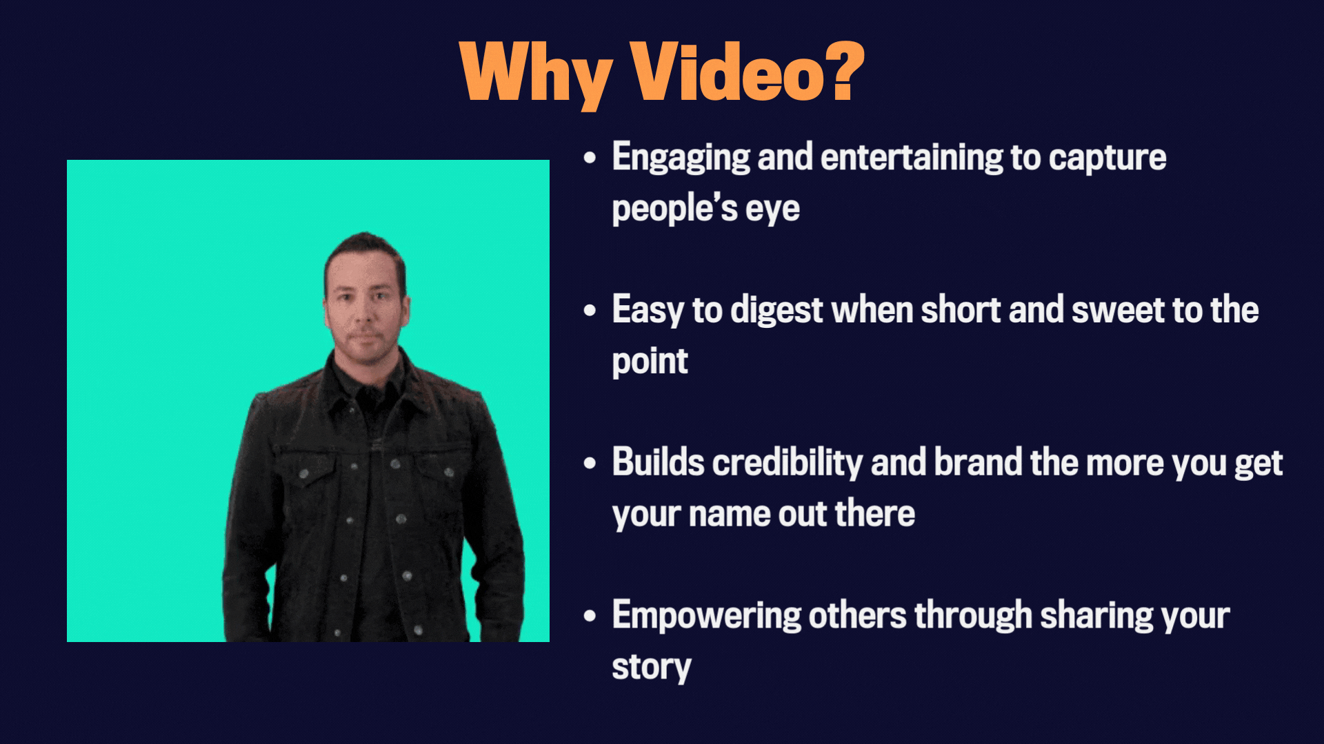We post videos to engage, entertain, and empower others in an easy to digest format